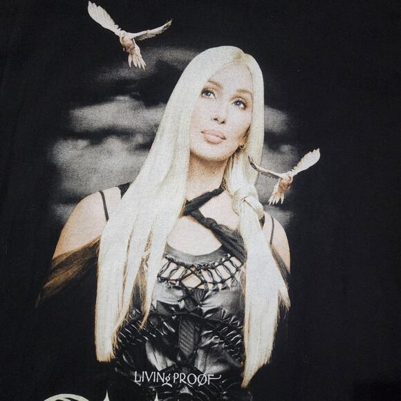 Vintage 2003 Cher Living Proof Tour Tee - Picture 5 of 6